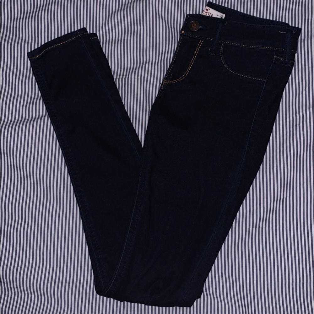 NWOT Dark Blue Hollister Jean Jeggings